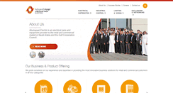 Desktop Screenshot of abunayyanelectric.com